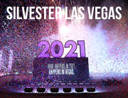 Silvester 2020 in Las Vegas: Las Vegas feierte mit einer virtuellen Feier, einem Livestream-Countdown und einem Ausblick auf das Jahr 2021 Fotos von Ethan Miller / Getty Images für LVCVA